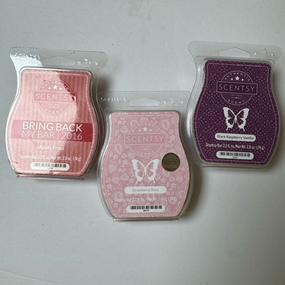 Scentsy Other - 3 Scentsy Authentic Variety Scent 3.2 fl. oz. Bars